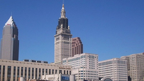 Cleveland, OH skyline
